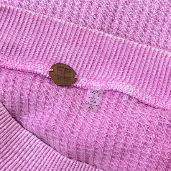 Free People Cropped Interlaken Thermal Top - Picture 8 of 9